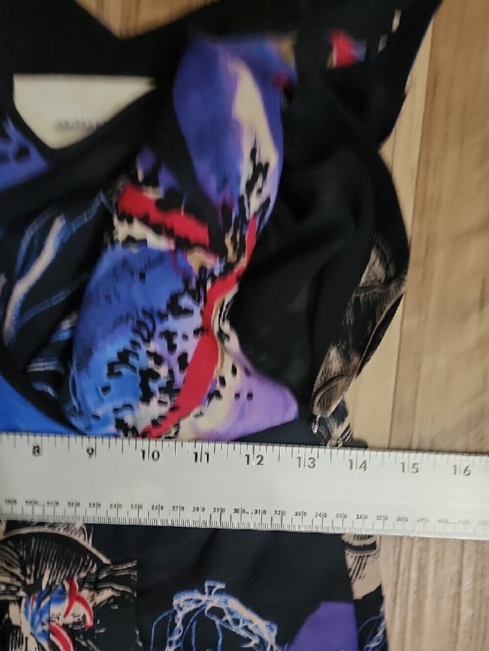 Leifsdottir Silk Floral Maxi Dress Blue Purple Anthropologie Boho - Picture 11 of 13